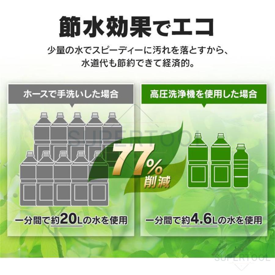 高圧洗浄機 ポータブル 水圧洗浄機 コードレス 自吸タイプ 高圧 洗浄機 充電式 軽量 高圧洗浄 洗車機 洗車機 強力噴射 家庭用 適用 コンパクト PSE認証済み｜whiskeypeek｜15