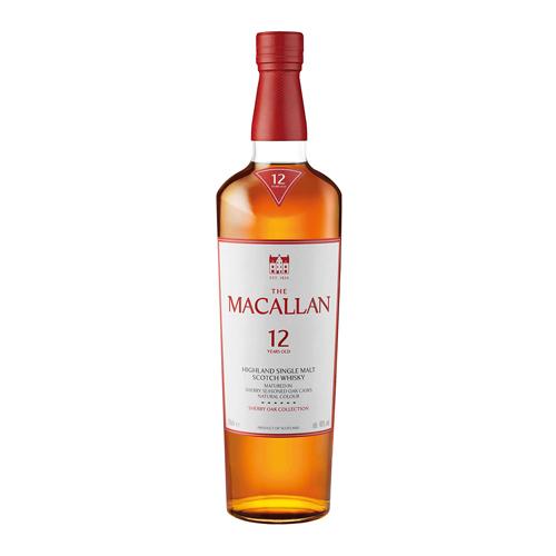 ザ・マッカラン 12年 [正規]700ml 40度 シェリーオーク スコッチ