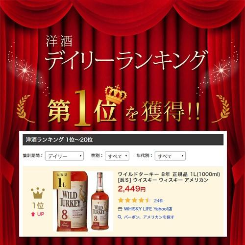 7/5 P+3％ ワイルドターキー 8年 1L 50度 1000ml バーボン ウイスキー