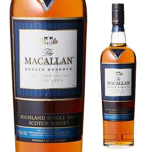 4/1 P+3％ ウイスキー ザ マッカラン エステートリザーブ 700ml 