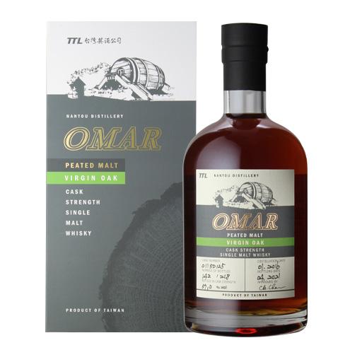 ウイスキー オマー カスクストレングス ピーテッド whisky 台湾