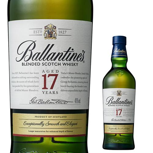 1/11 P+3％ 送料無料 バランタイン 17年 DF 750ml 並行 6本 ケース販売