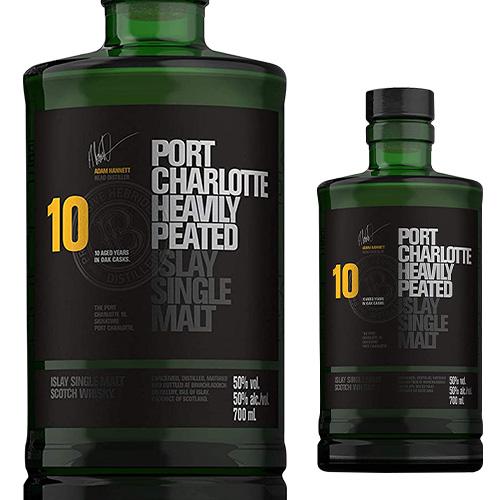 ブルイックラディ10年　Port Charlotte ヘビーピーテッドウイスキー ブルイックラディ10年Port Charlotte ヘビーピーテッドウイスキー