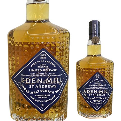 4/5〜7 P+3％ ウイスキー エデンミル シングルモルト 700ml 46.5度 スコットランド ローランド セントアンドリュース