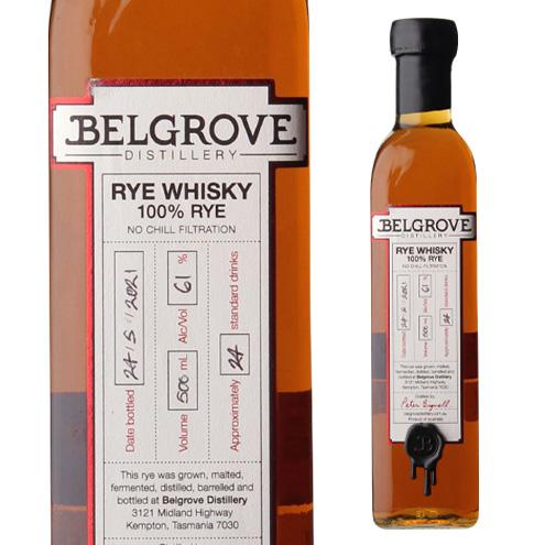 ベルグローブ ライウイスキー カスクストレングス 61度 ウイスキー ベルグローブ ライカスクストレングス 500ml 61度