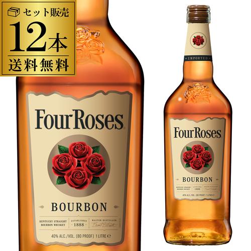 3/5 P+3％ フォアローゼズ イエロー 1000ml 40度【12本販売】【送料
