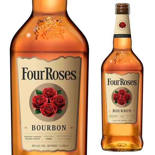 2/22 P+3％ フォアローゼズ イエロー 1000ml (1L ) 40度 バーボン