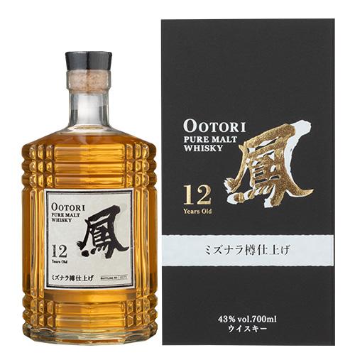 ウイスキー 鳳 OOTORI 12年 ミズナラ樽仕上げ 700ml 43度 ジャパニーズ