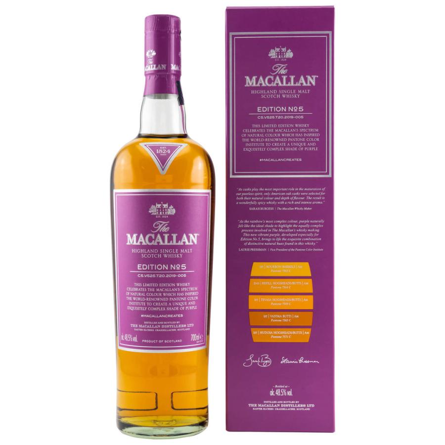 8/5〜6 P+3％ ウイスキー ザ・マッカラン エディション No.5 macallan