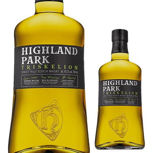3/22 P+3％ ウイスキー ハイランドパーク トリスケリオン 700ml