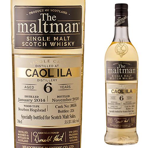 ザ モルトマン カリラ 6年 バーボンホグスヘッド 700ml 55.2度