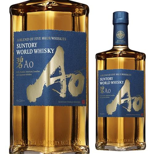 サントリー 世界のウイスキー 碧 Ao 700ml 12本入 7/15 P+3％ サントリー ワールドウイスキー 碧 アオ Ao 43度 700ml
