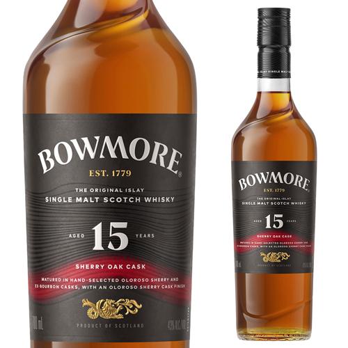 ボウモア シェリー 15年 700ml 43度 正規 ウイスキー スコッチ