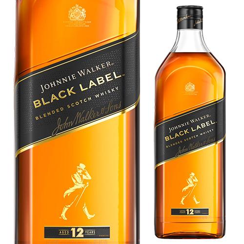 2/25 P+3％ ジョニーウォーカー 黒ラベル 12年 1750ml 40度 1.75L