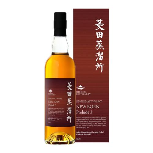12/25 P+3％ 菱田蒸溜所 ニューボーン Prelude 3 700ml 47度 PX