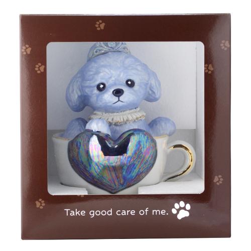 正規品 ブランデー 箱付き ティーカッププードル デキャンタ プリンス