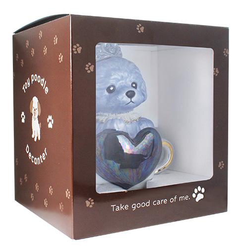 正規品 ブランデー 箱付き ティーカッププードル デキャンタ プリンス