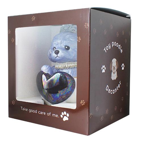 正規品 ブランデー 箱付き ティーカッププードル デキャンタ プリンス