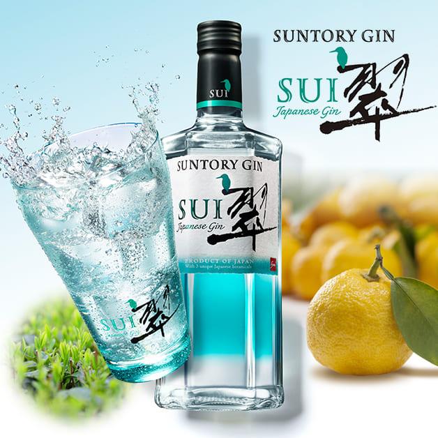 送料無料 ジャパニーズ ジン 翠 -SUI- 700ml 6本セット 40度 1本あたり