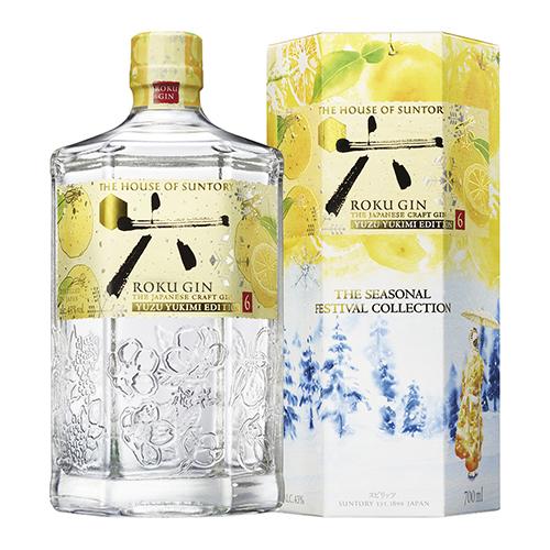 数量限定 サントリー ROKU ＜六＞ YUZU YUKIMI EDITION 700ml 43度