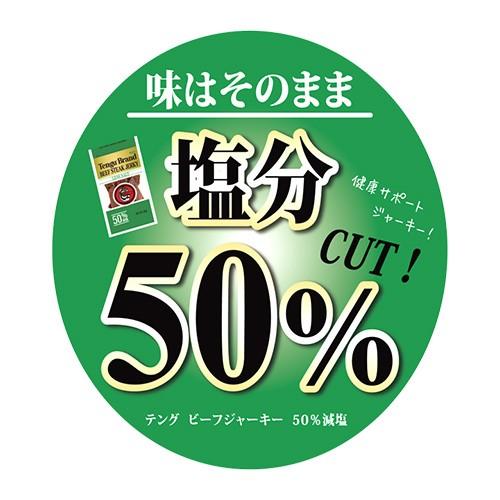 P+3％ 4/30(木)〜5/1(金)23:59迄 テング ビーフジャーキー 93g 50%減塩×6個 送料無料 天狗 テングブランド TENGU 国産品 おつまみ 健康系おつまみ 虎S_1