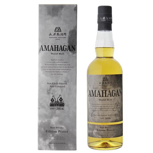 長濱蒸溜所 AMAHAGAN ウイスキー 5本セット 送料無料 長濱蒸溜所 アマハガン ワールドモルト 5本セット 47度 700ml