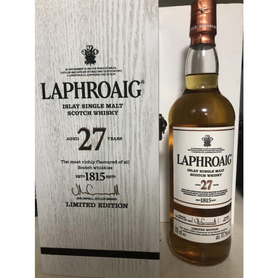 ラフロイグ27年 リミテッドエディション  LAPHROAIG ラフロイグ 27年 リミテッドエディション : Whisky House 夢喰