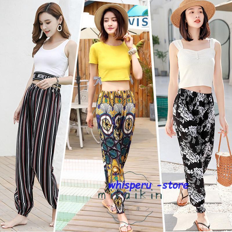 希少 PLEATS PLEASE 総柄 アラジンパンツ ワイドジョガーパンツ 希少 PLEATS PLEASE 総柄 アラジンパンツ ワイドジョガーパンツ