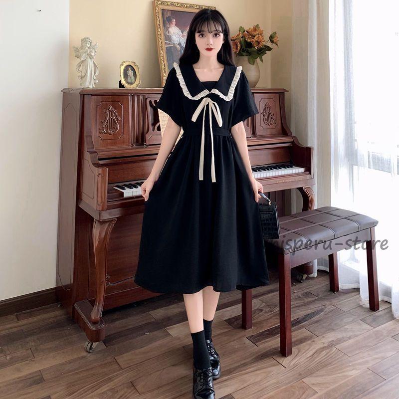 ワンピース レディース 半袖 可愛い リンボ付き服 カジュアル 森ガール