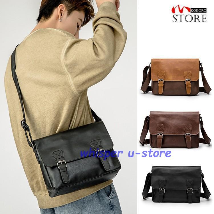 BREE ブラック　本革 メッセンジャーバッグ　肩掛け　斜め掛け　フラップ付き BREE ブラック 本革 メッセンジャーバッグ 肩掛け 斜め掛け