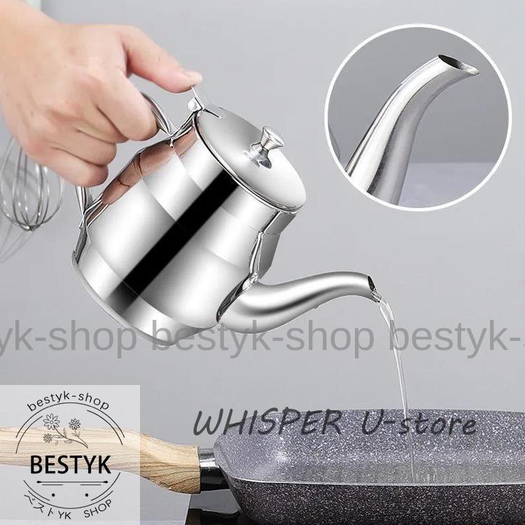 全5サイズ オイルポット こし網付き 油こし器 油ろ過器 オイル