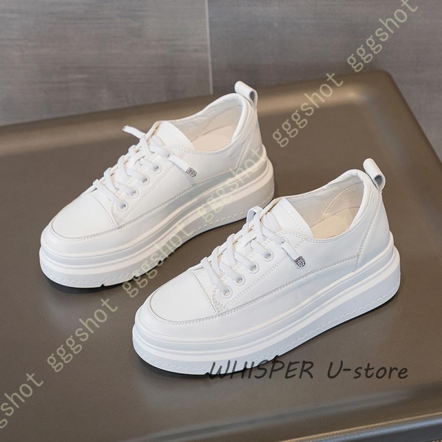 スニーカー 厚底 ローカット レディース インヒールスニーカー ヒール