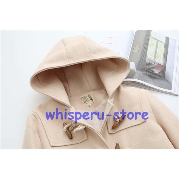 アウター ダッフルコート チェスターコート 暖かい ショート丈 フード