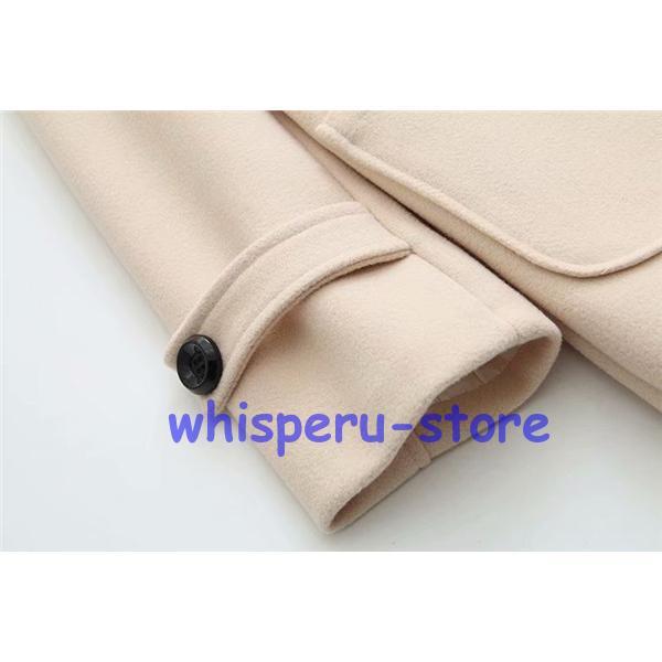 アウター ダッフルコート チェスターコート 暖かい ショート丈 フード