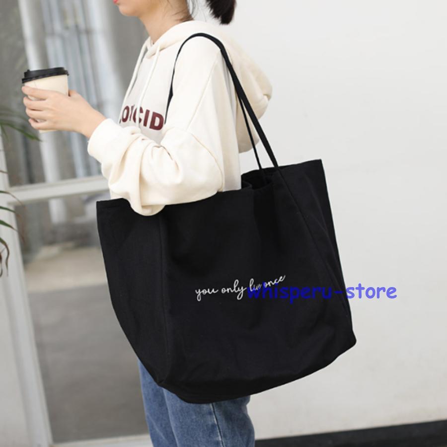 キャンバス トートバッグ レディース軽量 : WHISPER U - 通販 - Yahoo