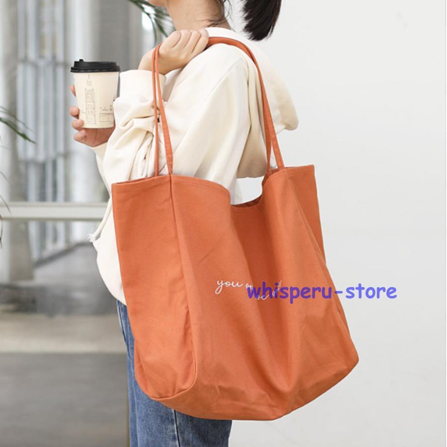 キャンバス トートバッグ レディース軽量 : WHISPER U - 通販 - Yahoo