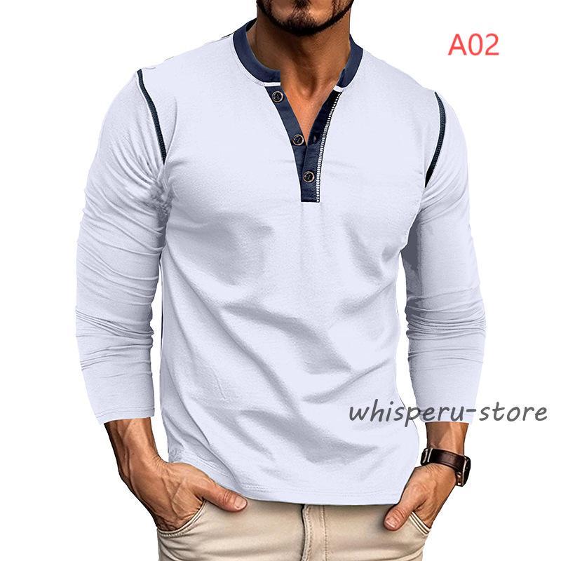 RRL 長袖ヘンリーネックTシャツ RRL☆インディゴ ジャガードニット☆ヘンリーネック長袖Tシャツ