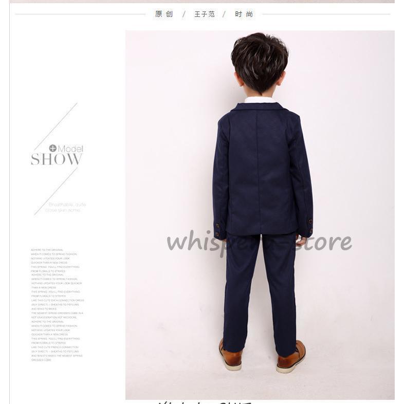 男の子 フォーマルスーツ キッズスーツ 男の子スーツ 5点セット ジャケット、ベスト、ズボン おしゃれ かっこいい 入学式 七五三 卒業式 チェック柄 90-160の画像