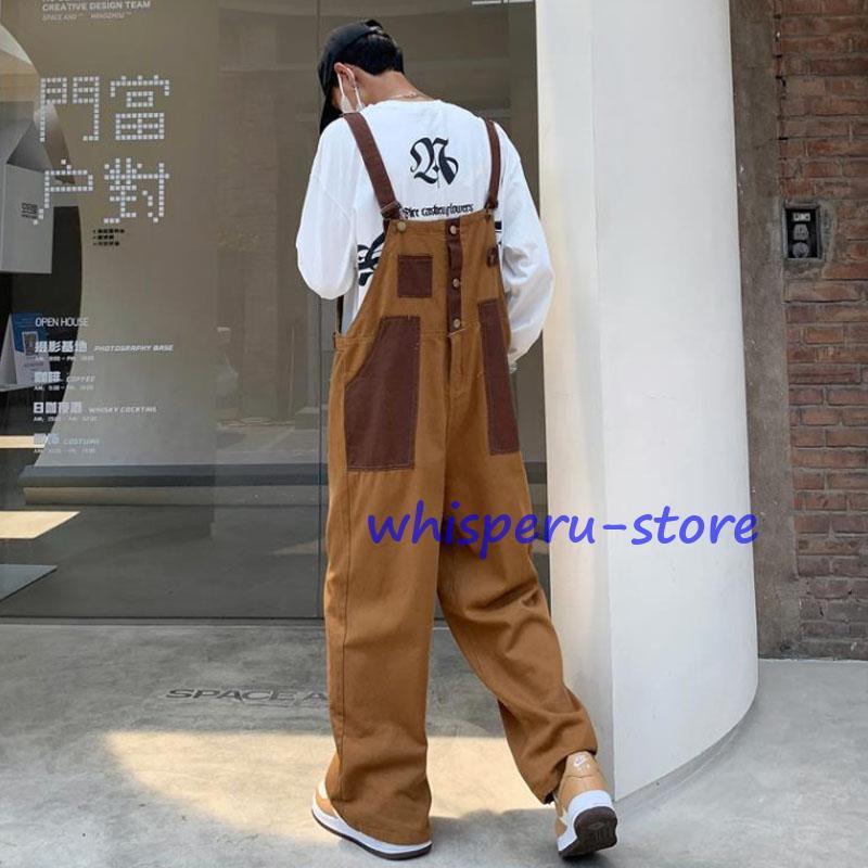 オーバーオール デニム メンズ レディース 男女兼用 サロペットパンツ