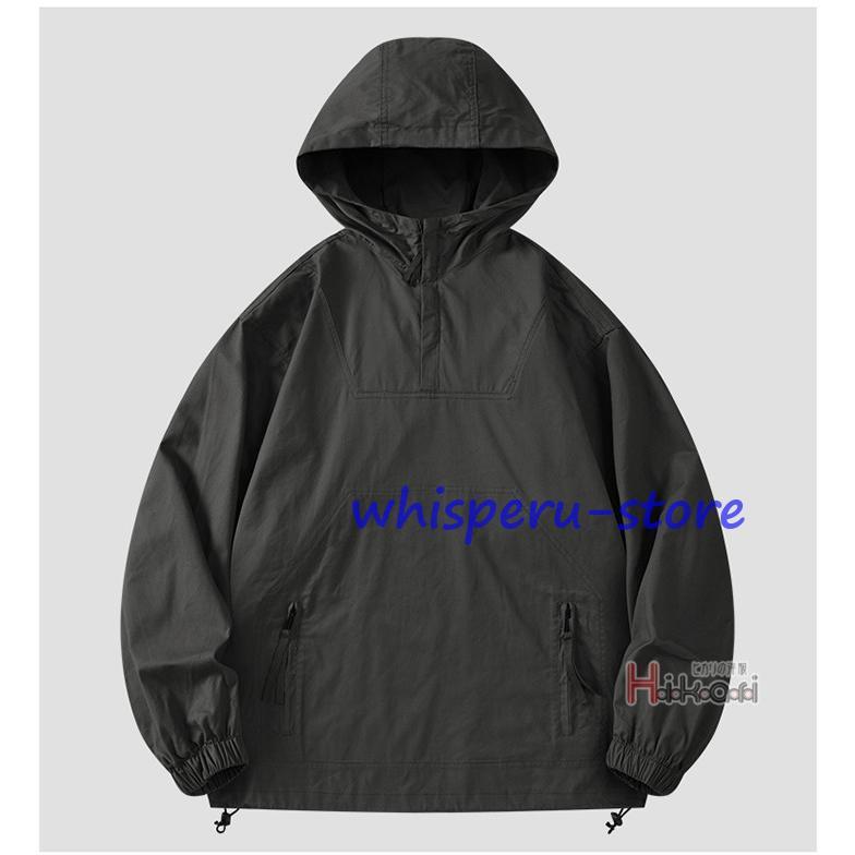 【新品】ナパピリ アノラックパーカー L プルオーバージャケット L バイカラー kutir ブルゾン アウター BICOLOR PIS ANORAK PARKA/バイカラー