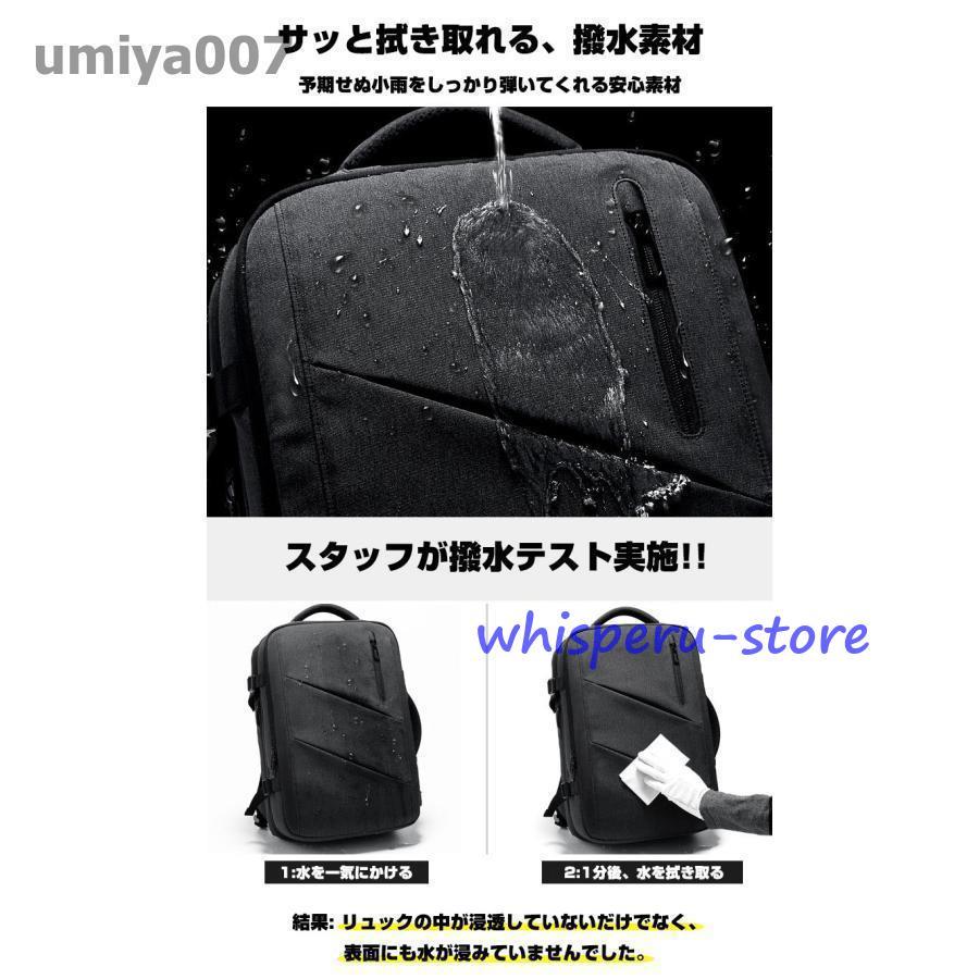 A4可 極美品 ポーター キャンバス 3way リュックサック ファスナー 黒 リュックサック ビジネスリュック 大容量 黒 防水 軽量 50代 メンズ40