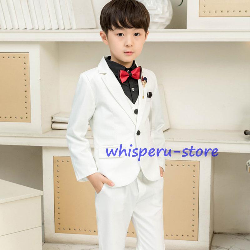 子供スーツ 男の子 おしゃれフォーマルスーツ  キッズ 紳士服 入学式 卒業式 七五三 初節句 お宮参り結婚式 発表会 冠婚葬祭 タキシード 子ども服 ジュニアの画像
