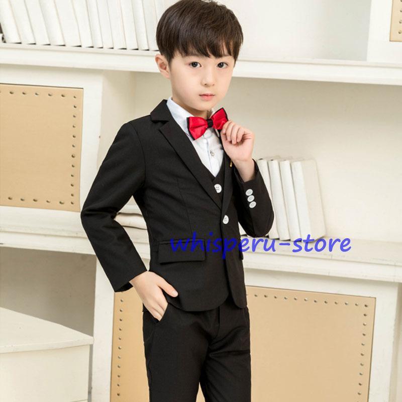 子供スーツ 男の子 おしゃれフォーマルスーツ  キッズ 紳士服 入学式 卒業式 七五三 初節句 お宮参り結婚式 発表会 冠婚葬祭 タキシード 子ども服 ジュニアの画像