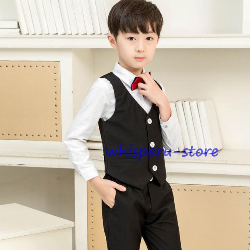子供スーツ 男の子 おしゃれフォーマルスーツ  キッズ 紳士服 入学式 卒業式 七五三 初節句 お宮参り結婚式 発表会 冠婚葬祭 タキシード 子ども服 ジュニアの画像