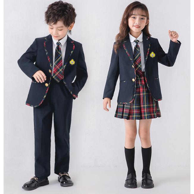 スーツ 女の子 フォーマルスーツ おしゃれ 入学式 卒業式 小学生子供服  高校生 JK制服 スカート発表 入学式 学生服 七五三 フリルスカート キッズ グレーの画像