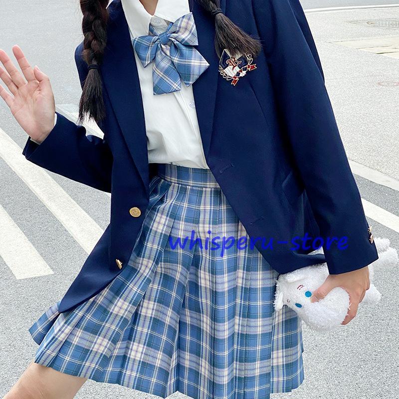 入学式 卒業式 スーツ女の子 高校生 フォーマルスーツ 中学生 レデイース コート ジャケット スカート チェック 柄 セット卒服 S M L 発表会 受験面接 ジュニアの画像