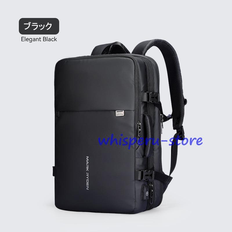 リュック メンズ 人気 盗難防止リュックサック USB充電ポート ビジネス