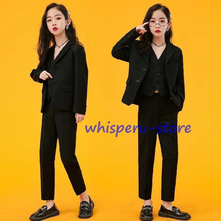 卒業式 パンツスーツ 女の子 制服 発表会 卒服 160 小学生 入学式