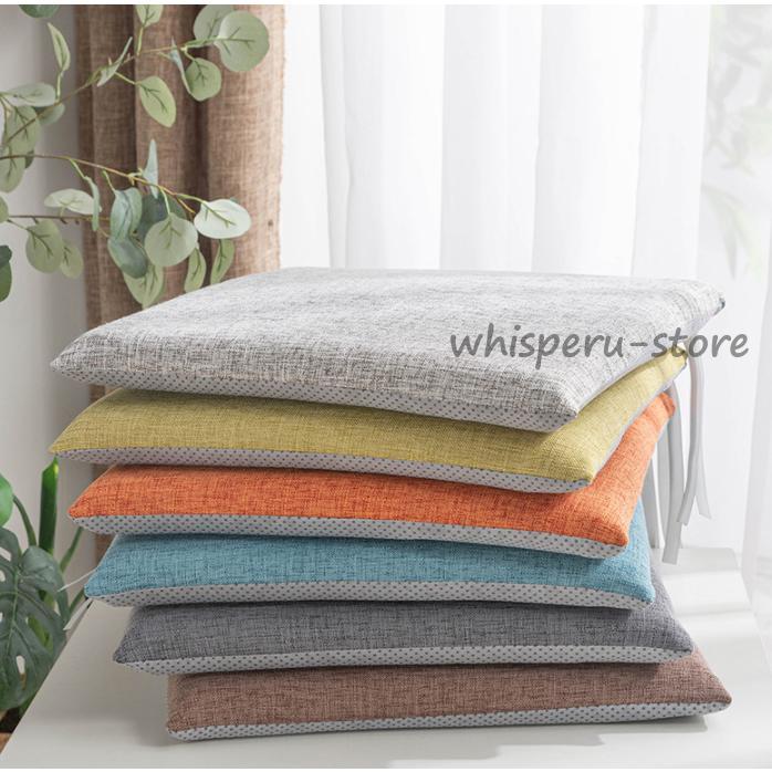 イス 椅子用クッション チェアパッド 40cm 45cm 椅子 ダイニングチェア