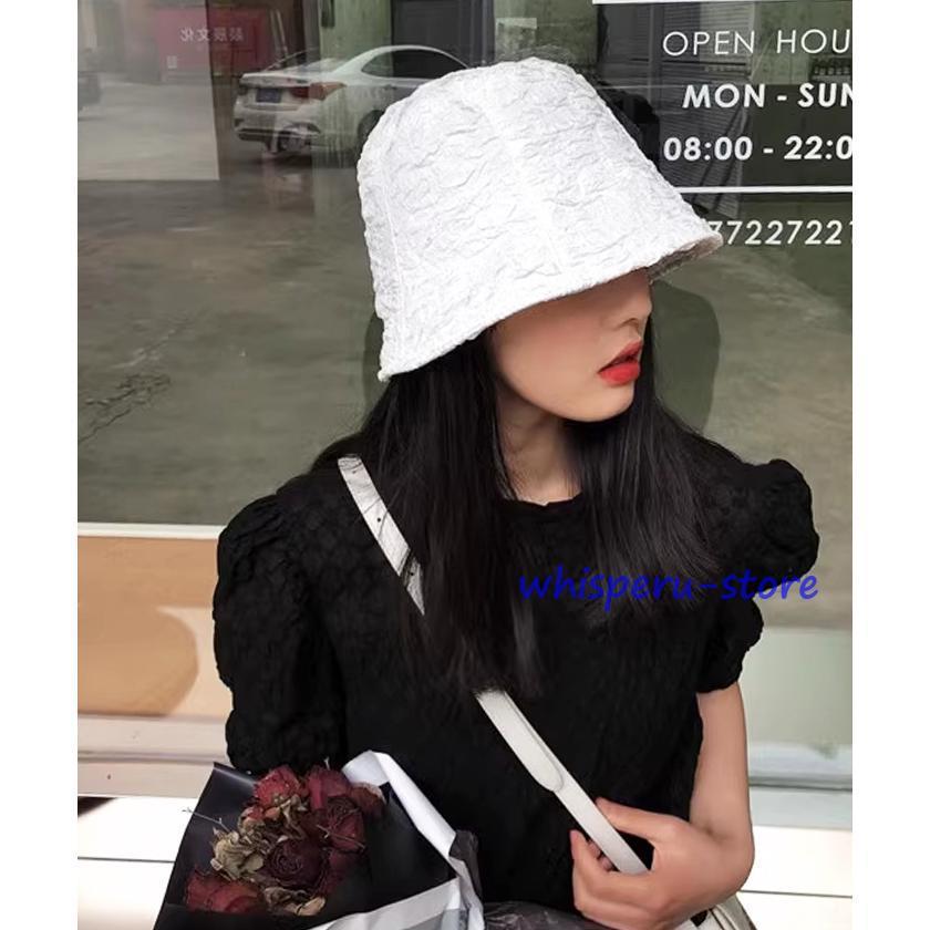 ハット バケハ バケットハット 帽子 ジャガード レディース かわいい 韓国ファッション / ジャガードバケットハット｜whisperu｜18